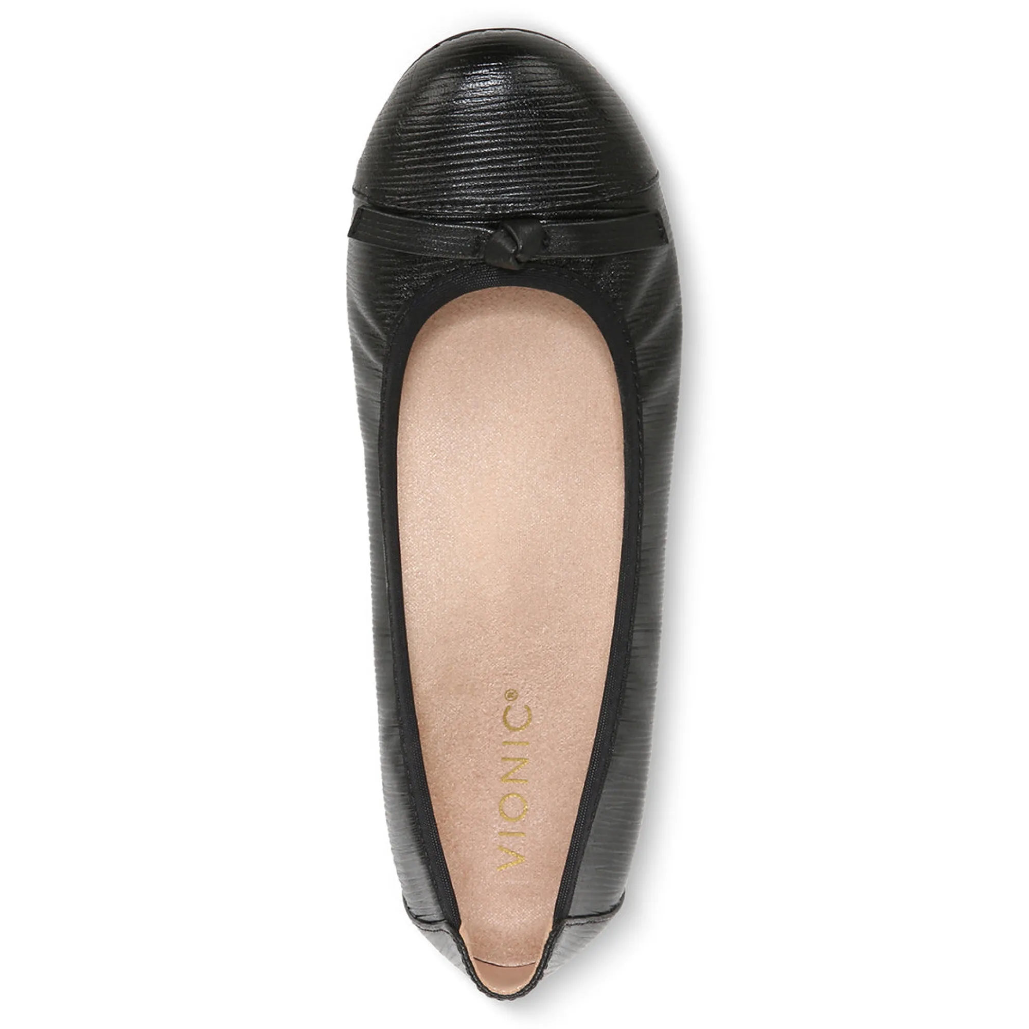 Online Vionic Amorie Flat Black|Black/Leopard Patent|Cream|Navy Patent