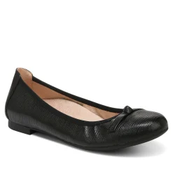 Online Vionic Amorie Flat Black|Black/Leopard Patent|Cream|Navy Patent