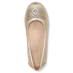 Outlet Vionic Anita Flat Crimson|Dark Teal|Gold|Silver