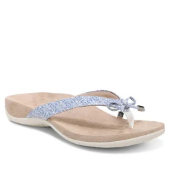 Sale Vionic Bella Toe-Post Sandal Black Patent|Black Print|Gold Cork|Marmalade