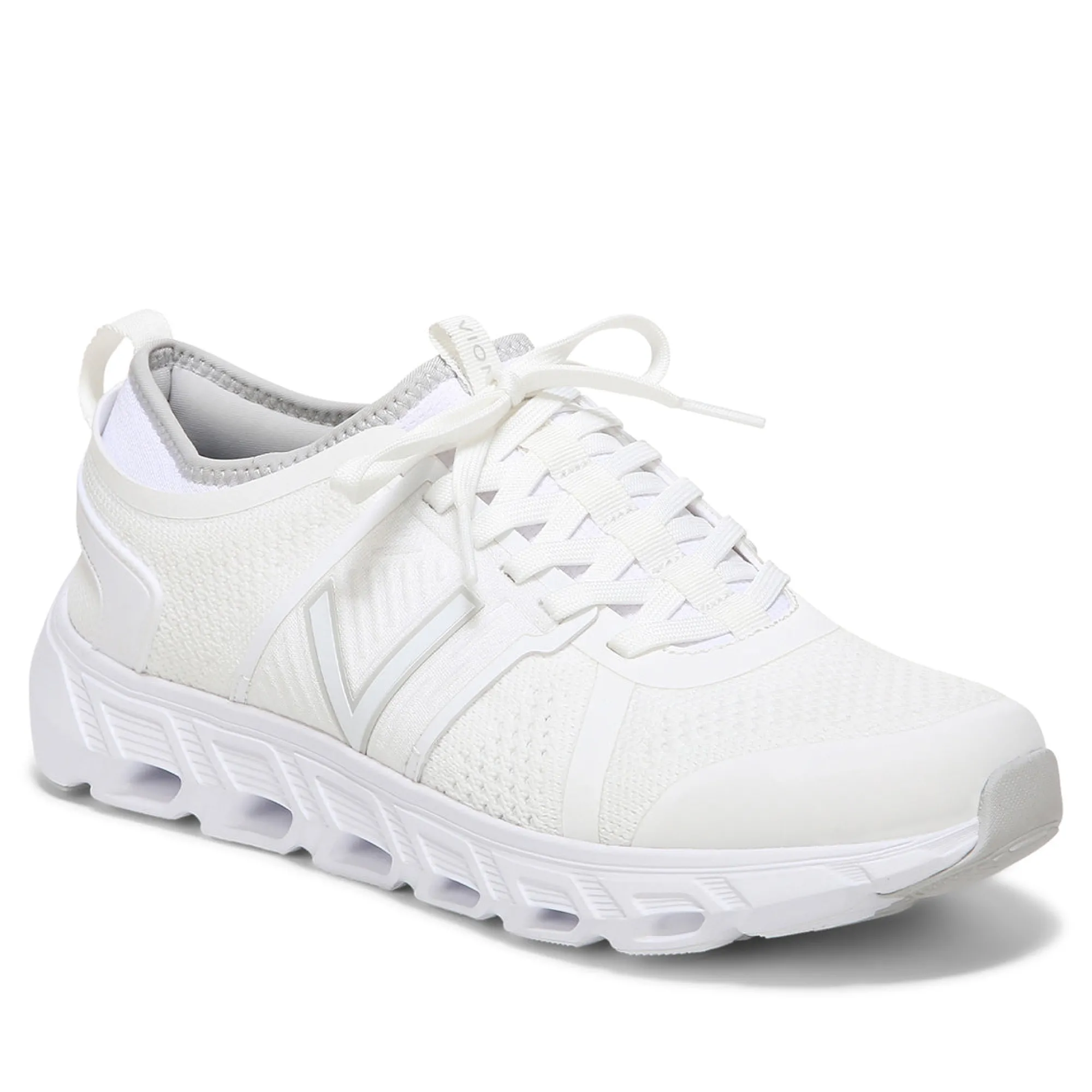 Clearance Vionic Captivate Sneaker Black/Black|Charcoal|Smoked Salmon|White