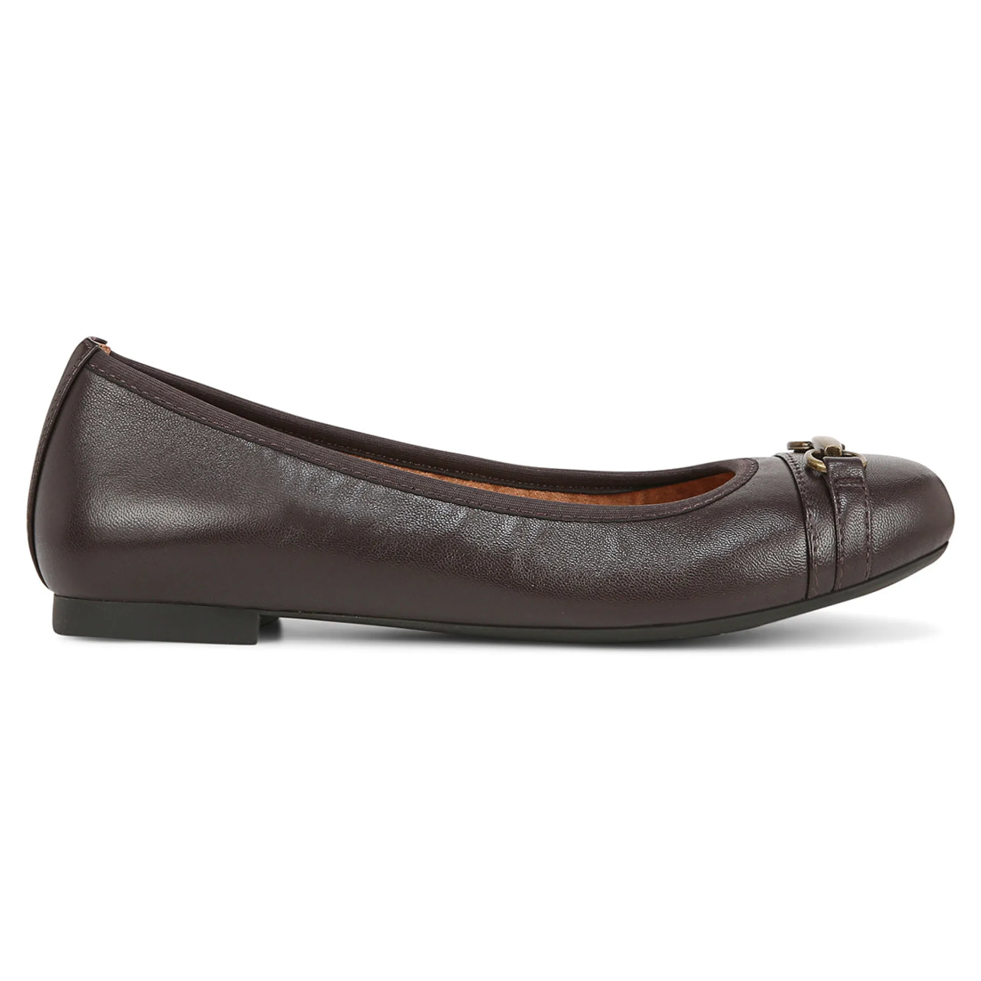 Cheap Vionic Delanie Flat Black|Chocolate|Cream