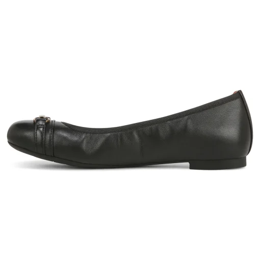 Cheap Vionic Delanie Flat Black|Chocolate|Cream