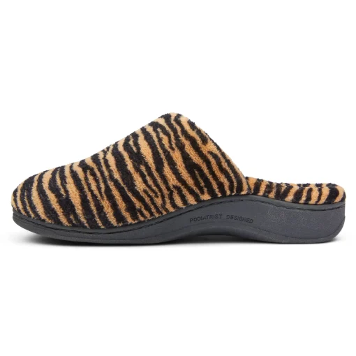 Clearance Vionic Gemma Mule Slipper Black|Leopard|Leopard Natural|Light Grey