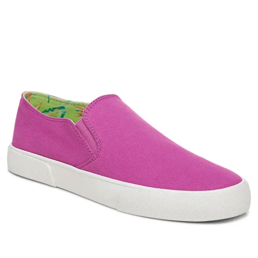 Clearance Vionic Groove Slip On Sneaker Black|Poppy|Semolina|Wild Berry