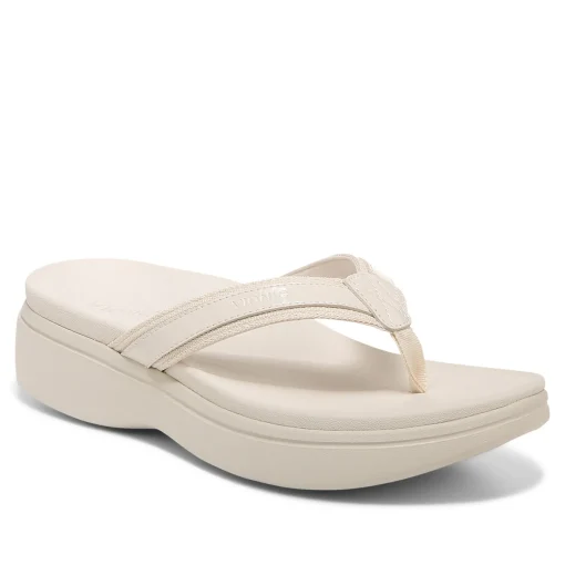 Outlet Vionic High Tide Ii Platform Sandal Aqua|Black|Cream|Dusty Lavender