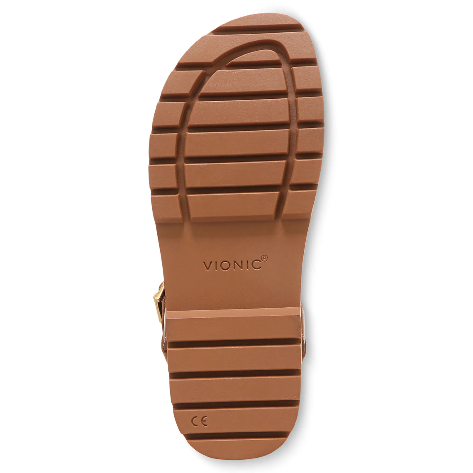 Fashion Vionic Jamie Flatform Sandal Black|Tan