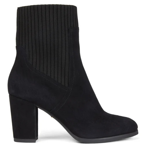 Best Vionic Kaylee Ankle Boot Black Suede Knit|Dark Taupe Suede/Knit|Olive|Toffee