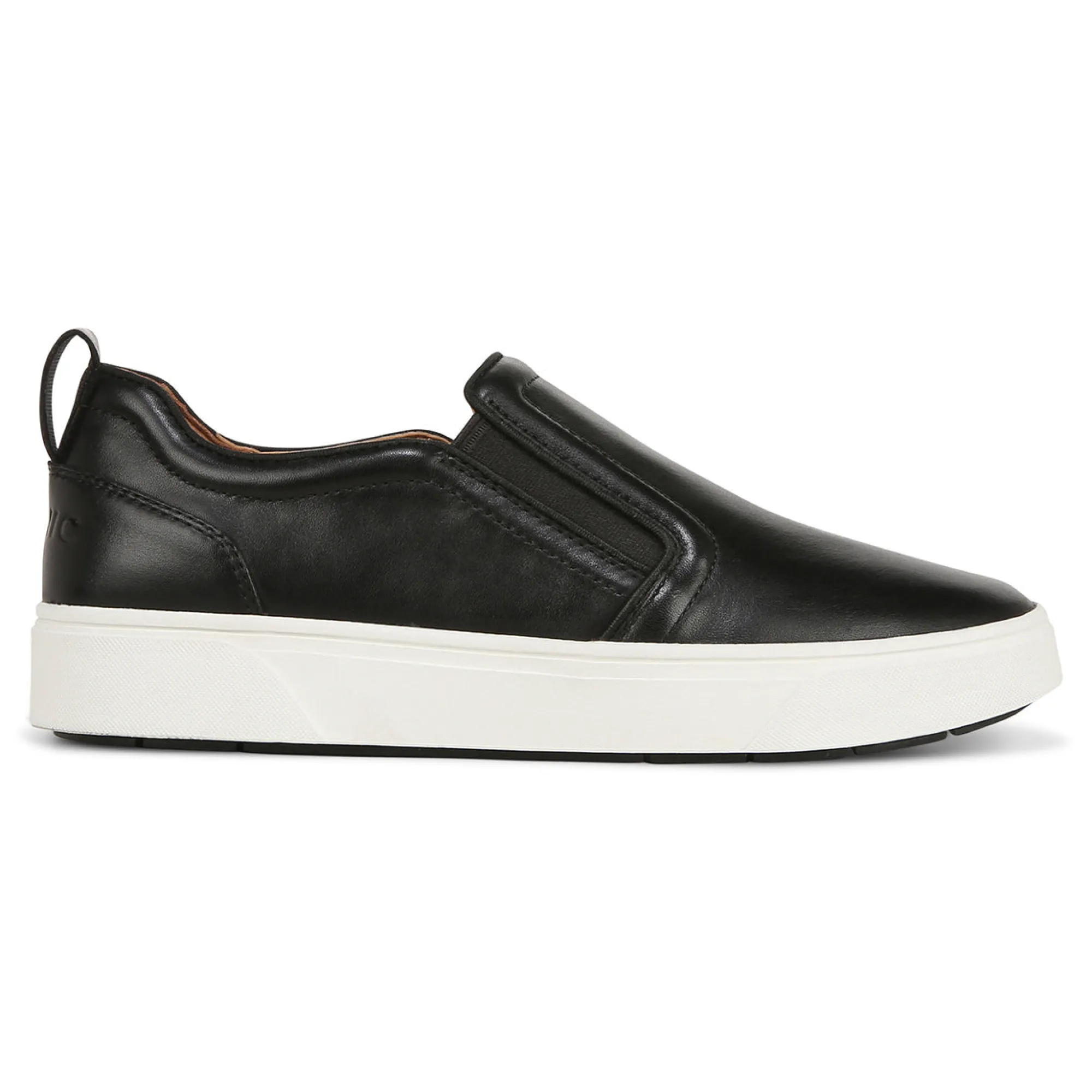Best Vionic Kimmie Sneaker (Wide) Black Leather