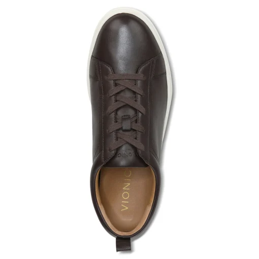 Best Vionic Lucas Sneaker Black|Chocolate|Light Grey|Olive