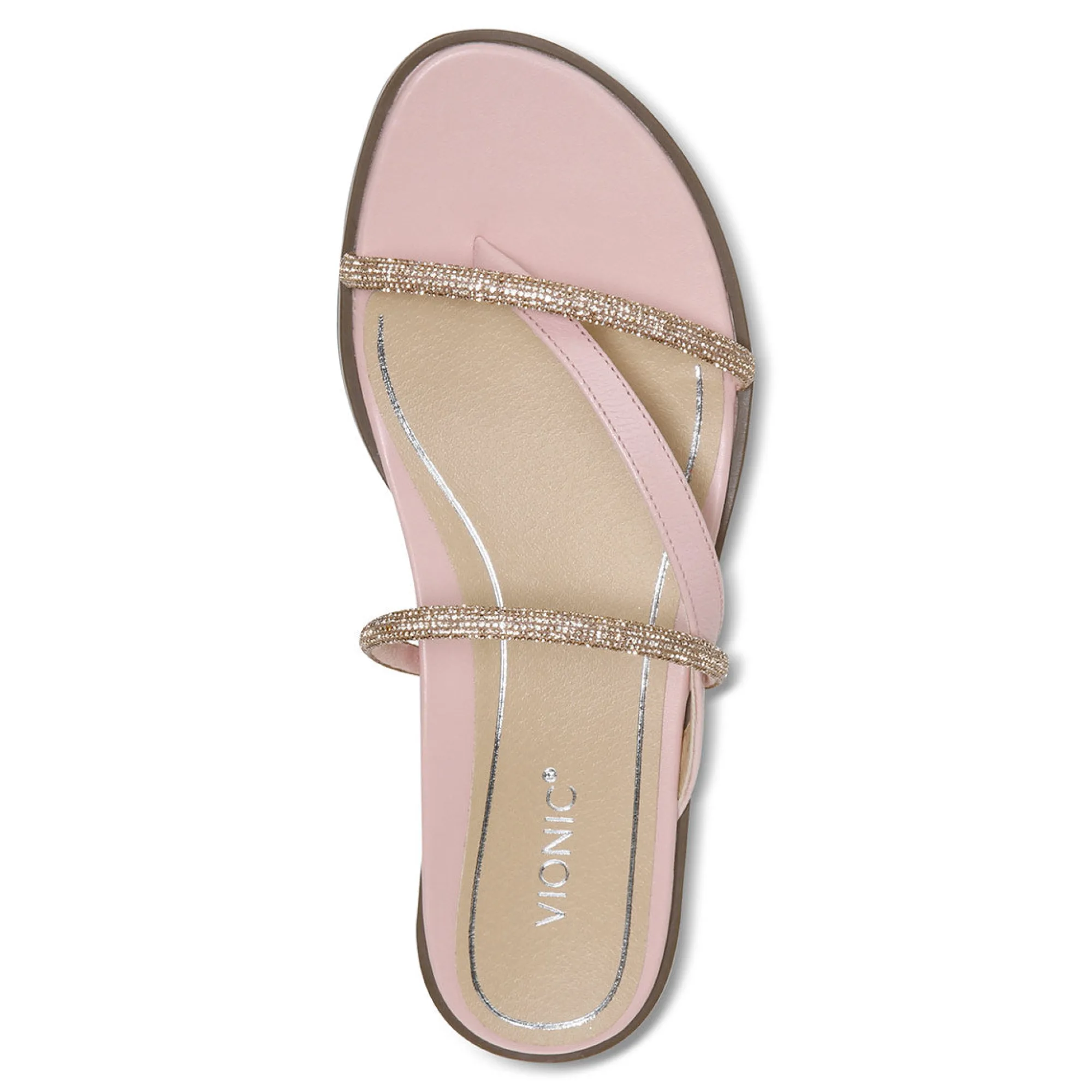 Shop Vionic Prism Sandal Black|Gold|Peach|White