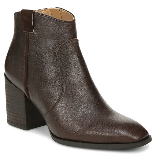 Flash Sale Vionic Regan Ankle Bootie Black Vintage Lthr|Chocolate Vintage Lthr|Greige Vintage