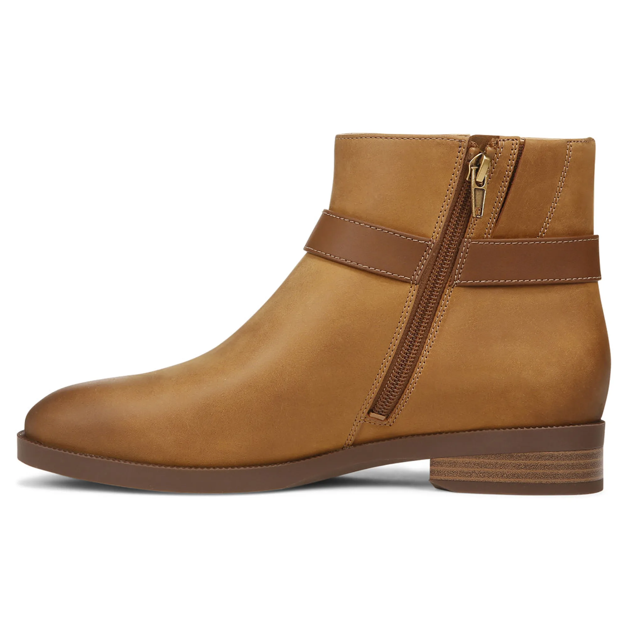 New Vionic Rhiannon Ankle Boot Black Leather|Chocolate|Cognac