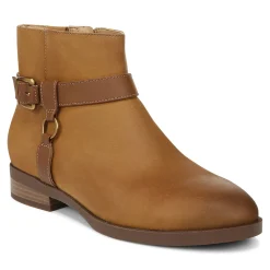 New Vionic Rhiannon Ankle Boot Black Leather|Chocolate|Cognac