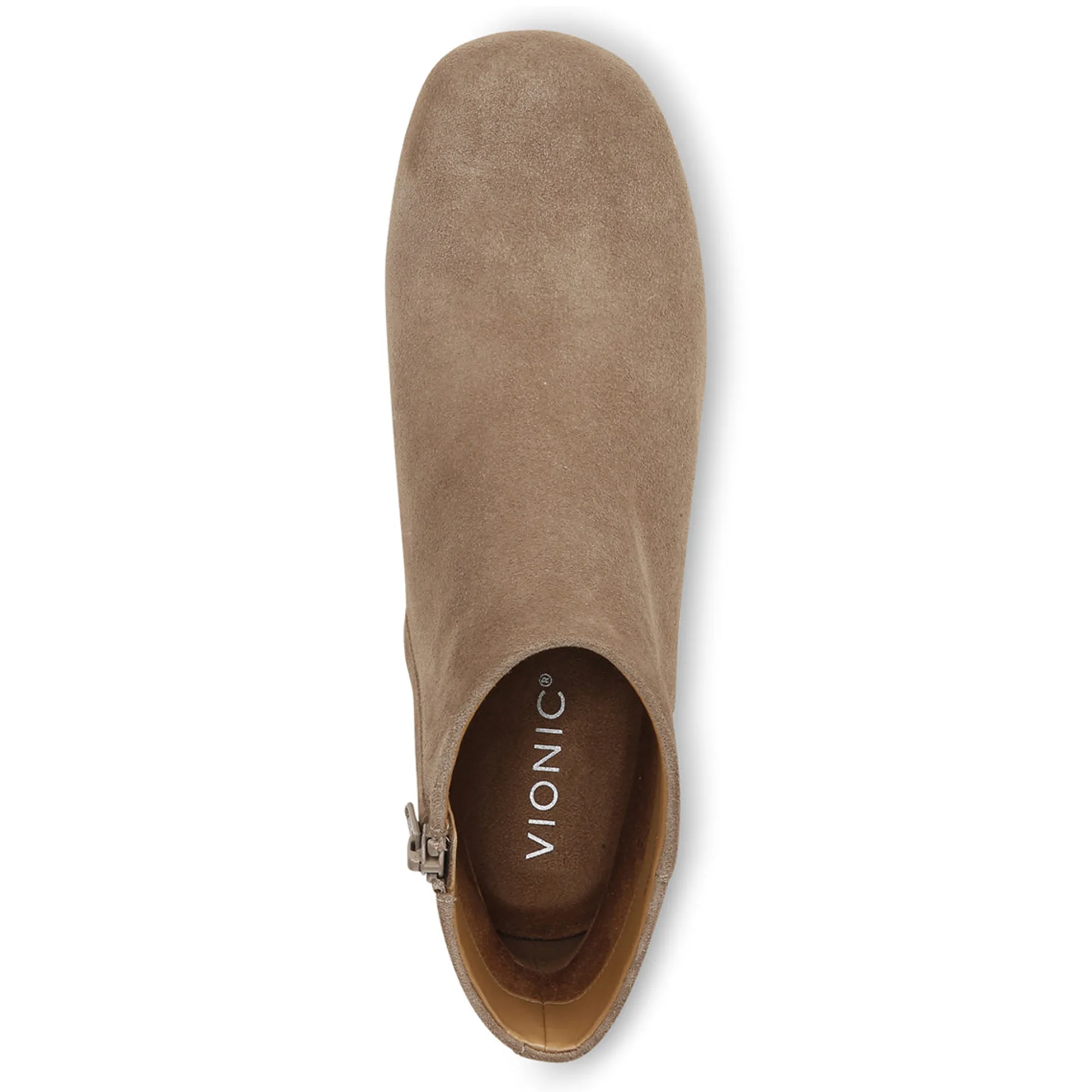Outlet Vionic Sibley Ankle Boot Black Leather|Taupe Suede