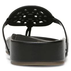 Clearance Vionic Solari Toe Post Sandal Clay|Black|Cream