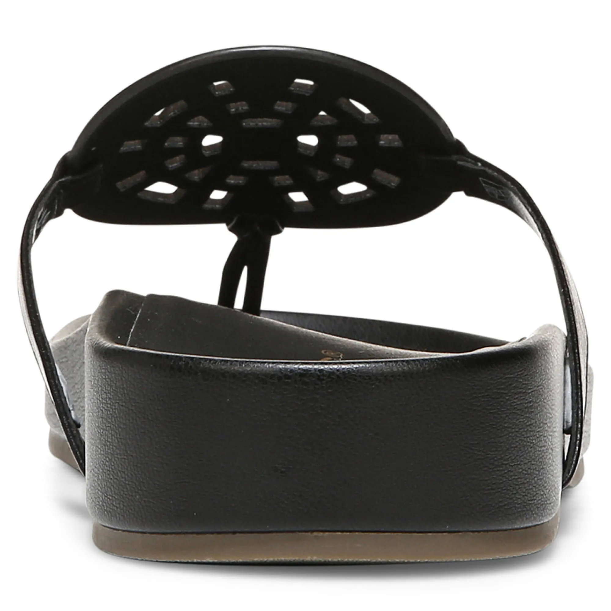 Clearance Vionic Solari Toe Post Sandal Clay|Black|Cream