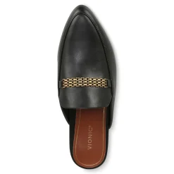 Hot Vionic Starling Mule Black|Camel|Cream