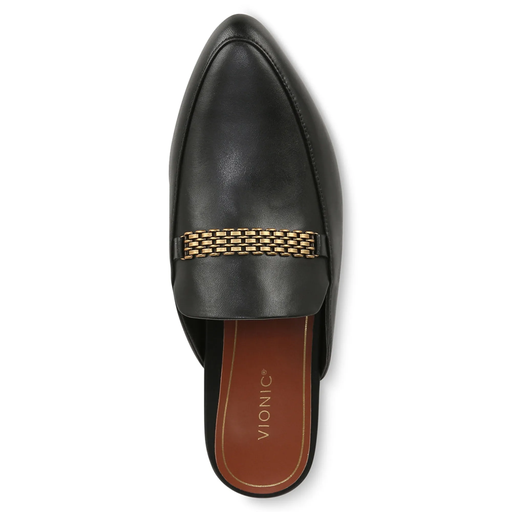 Hot Vionic Starling Mule Black|Camel|Cream