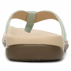 Outlet Vionic Tide Ii Toe Post Sandal Black|Bronze|Gold Cork|Lichen