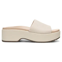 Fashion Vionic Trista Platform Sandal Black Tumbled|Cream
