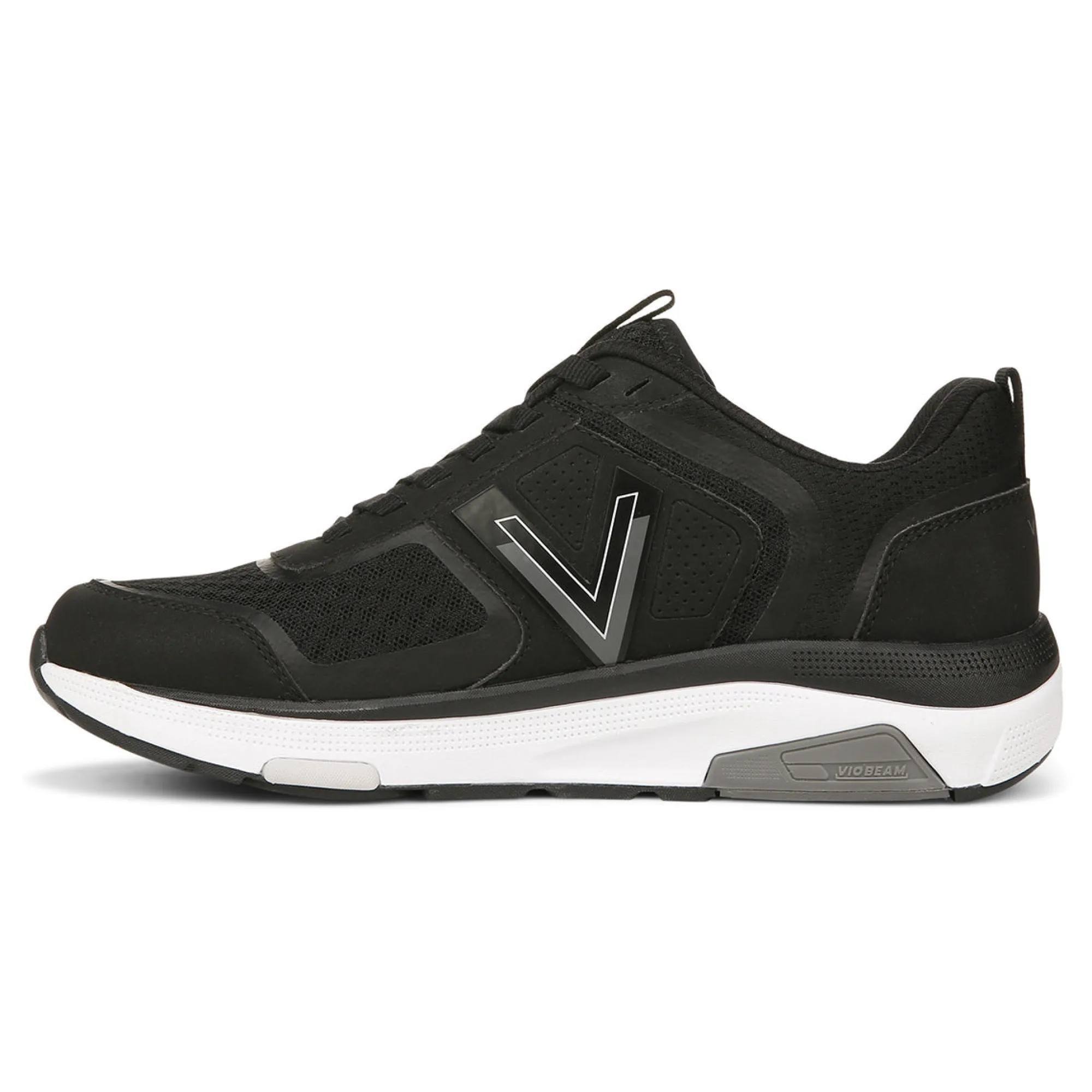 Store Vionic Walk Strider Sneaker Black/Charcoal|White/Cream