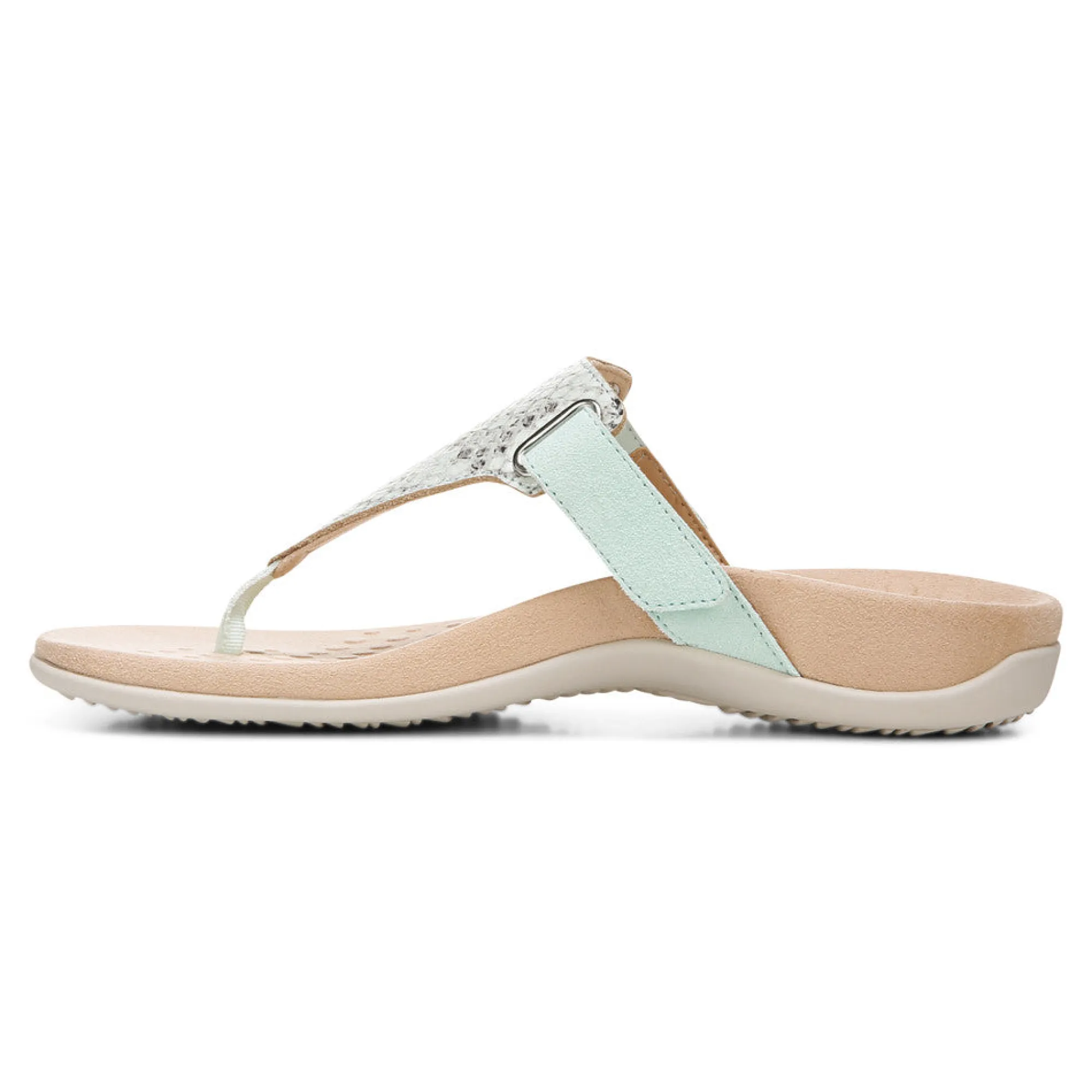 Best Sale Vionic Wanda T-Strap Sandal Black|Blue Haze|Bone|Macaroon