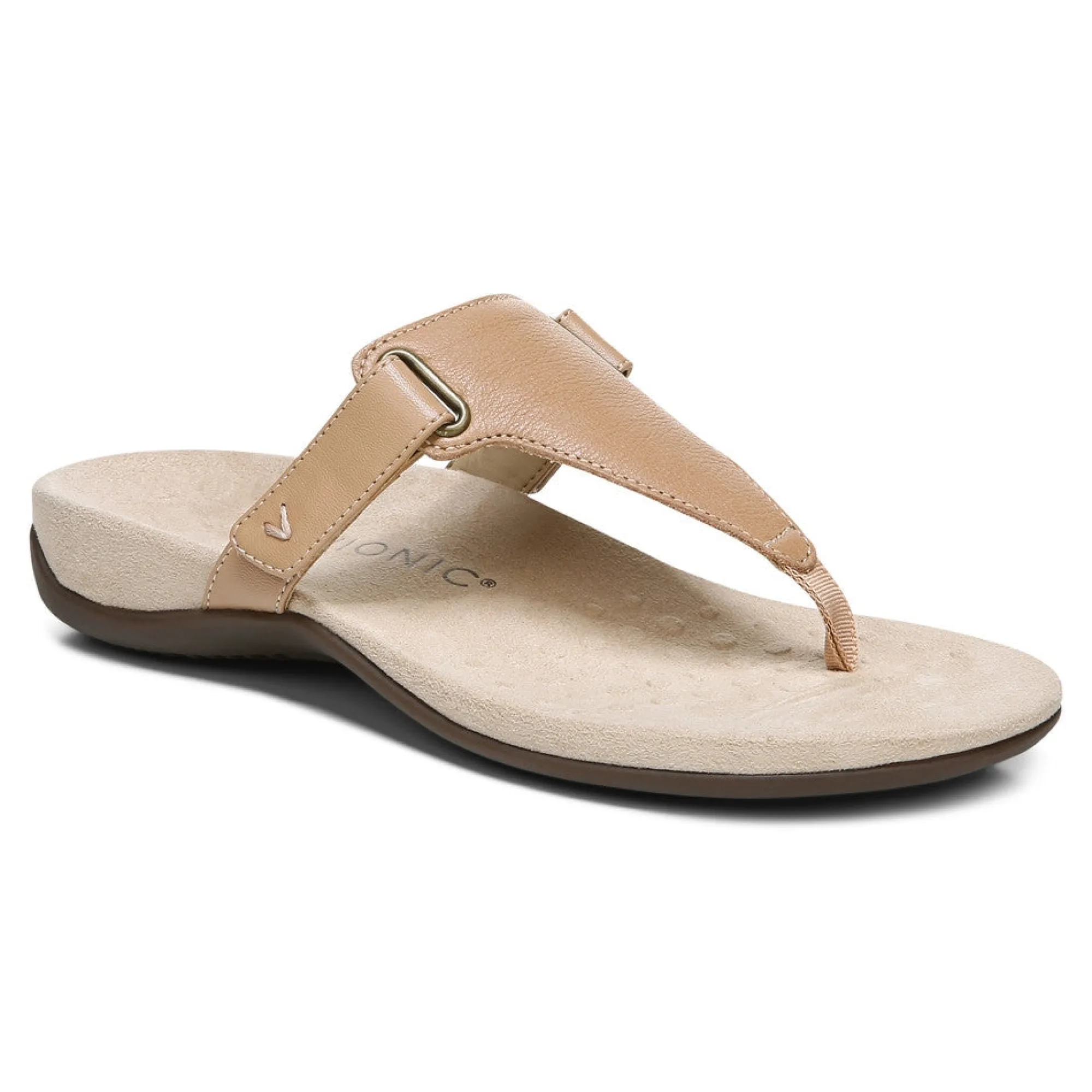 Best Sale Vionic Wanda T-Strap Sandal Black|Blue Haze|Bone|Macaroon