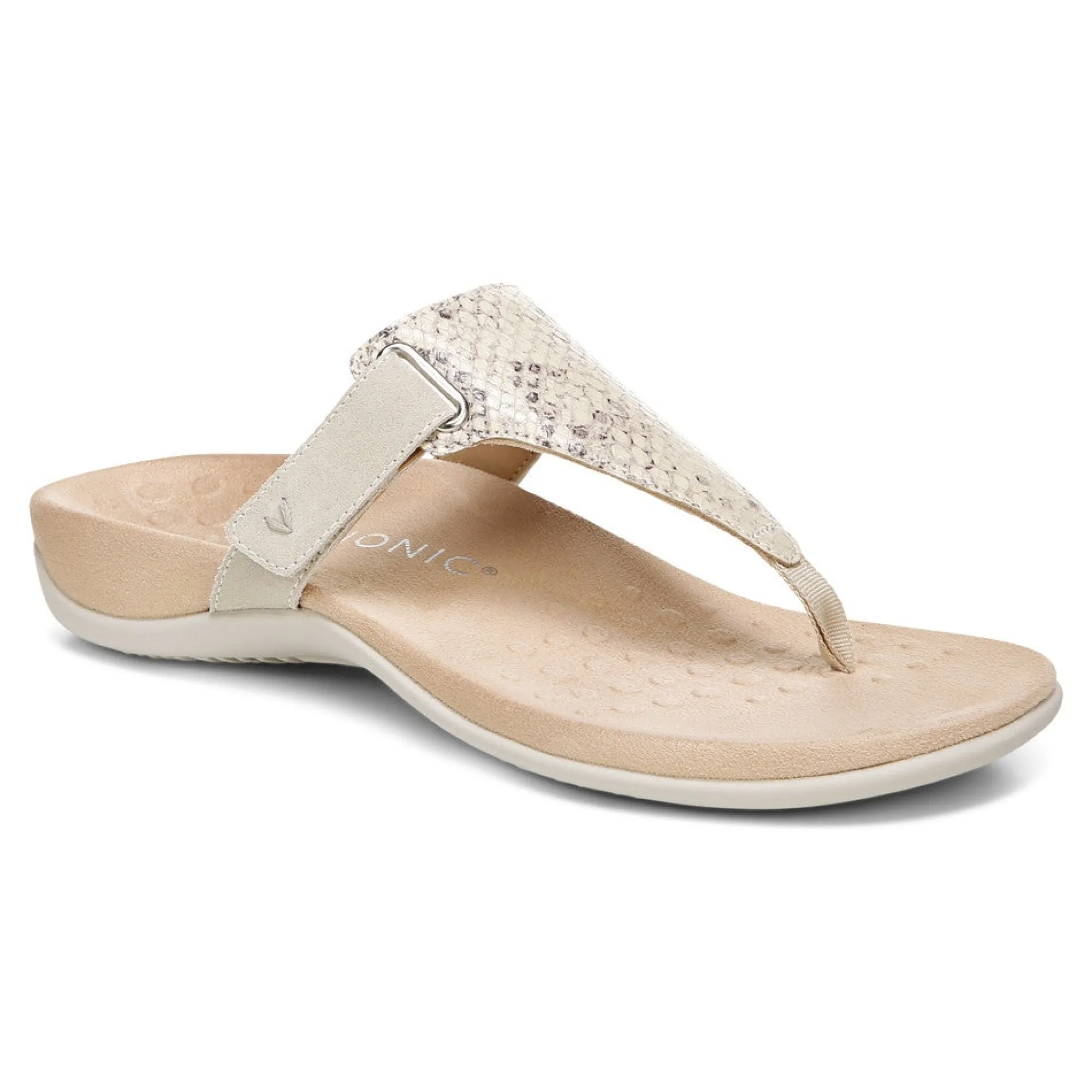 Best Sale Vionic Wanda T-Strap Sandal Black|Blue Haze|Bone|Macaroon