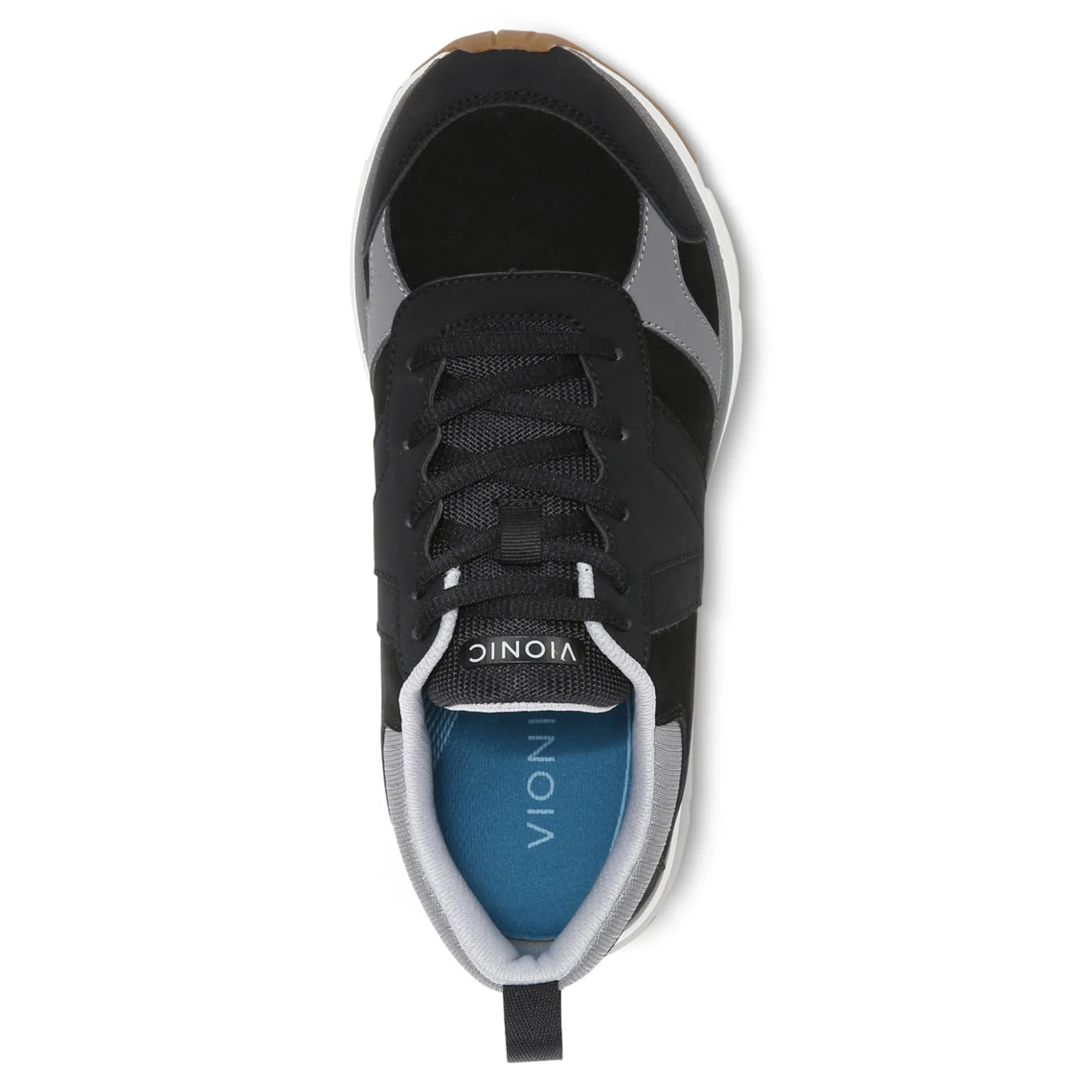 Online Vionic Zanny Sneaker (Wide) Black/Charcoal|Dark Taupe|Navy
