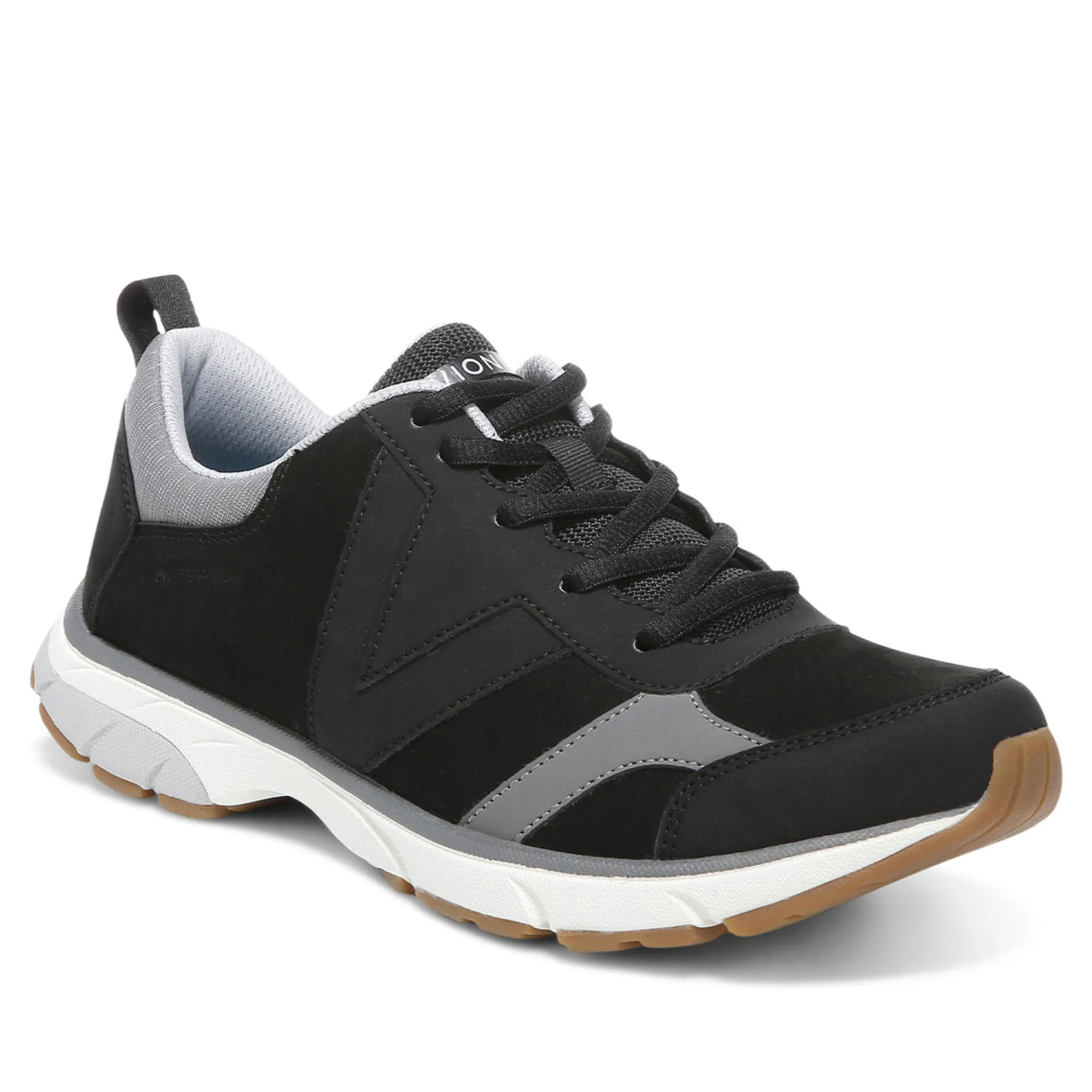 Online Vionic Zanny Sneaker (Wide) Black/Charcoal|Dark Taupe|Navy